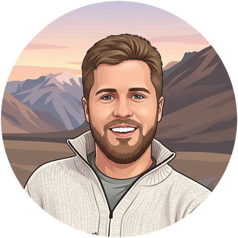 Illustrated portrait of Nick, writer of Path Around The World
